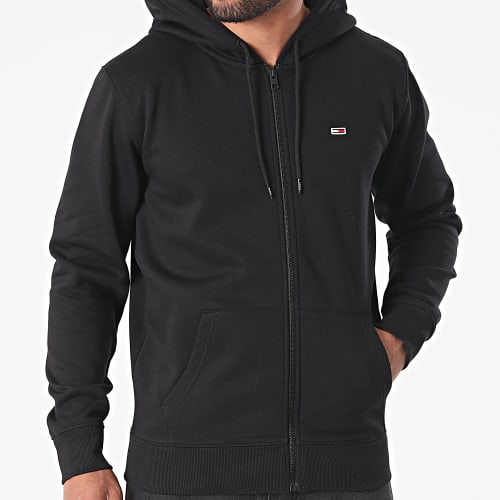 Sweat Zippé Capuche 9592 Noir