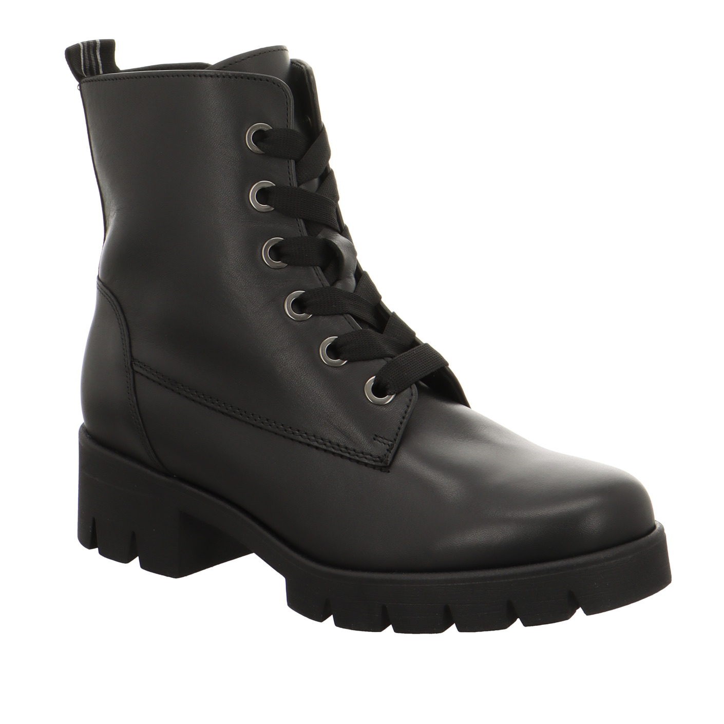 Schnürboots schwarz