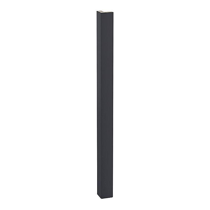 Fileur d'angle extérieur Stevia bleu mat H. 71,5 cm Caraway Innovo GoodHome