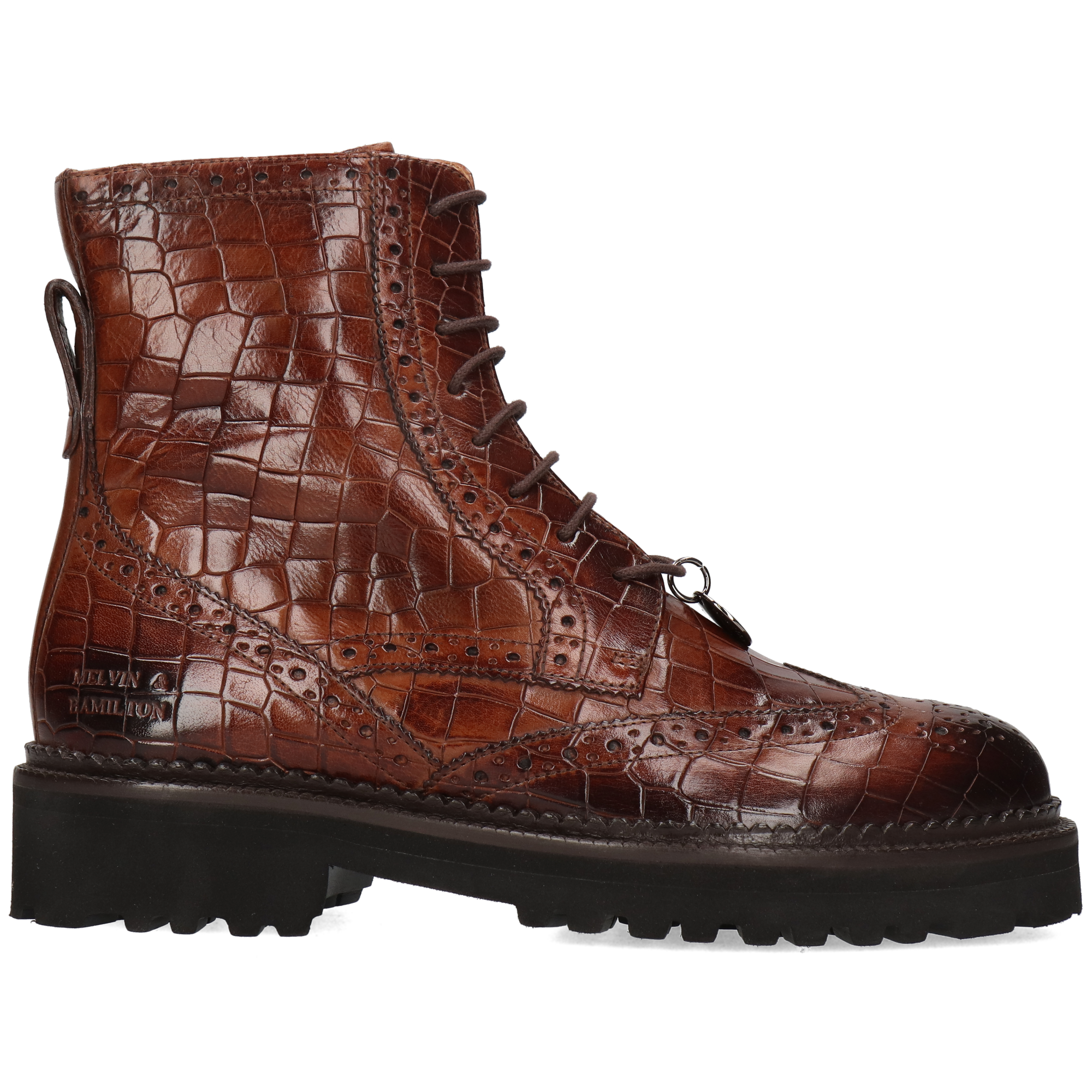 MARIA 14 - Bottines à semelle plateforme | Marron