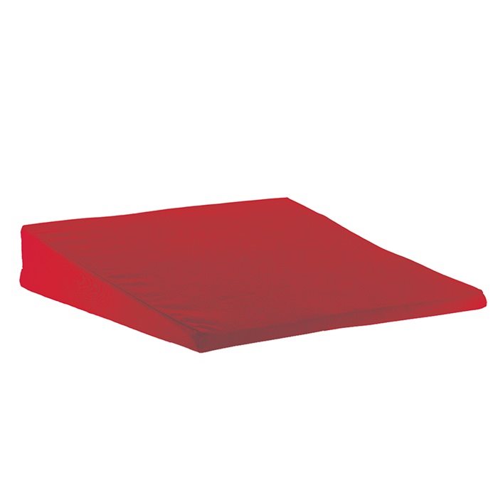 SUNDO Keilkissen 370x370x70/20mm rot Bezug abnehmbar 1 Stk