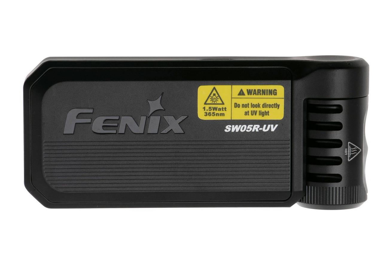 Fenix SW05R-UV Clip-on zaklamp, 150 lumen