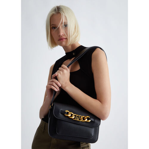 Liu Jo - Bolso de mano con cadena Negro