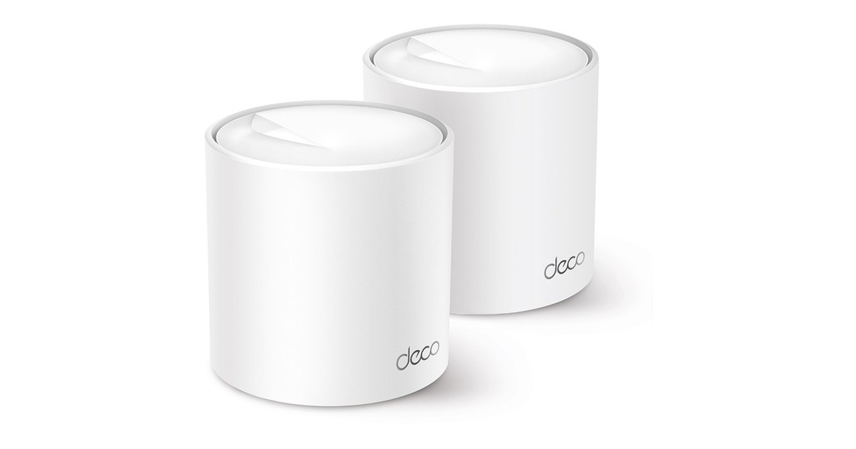 TP-LinkDECO X50 mesh router  (Wit, 2 stuks)