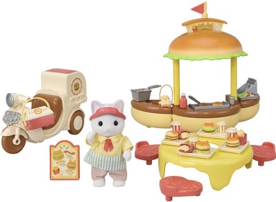 Sylvanian Families Lekesett Hamburgerbod
