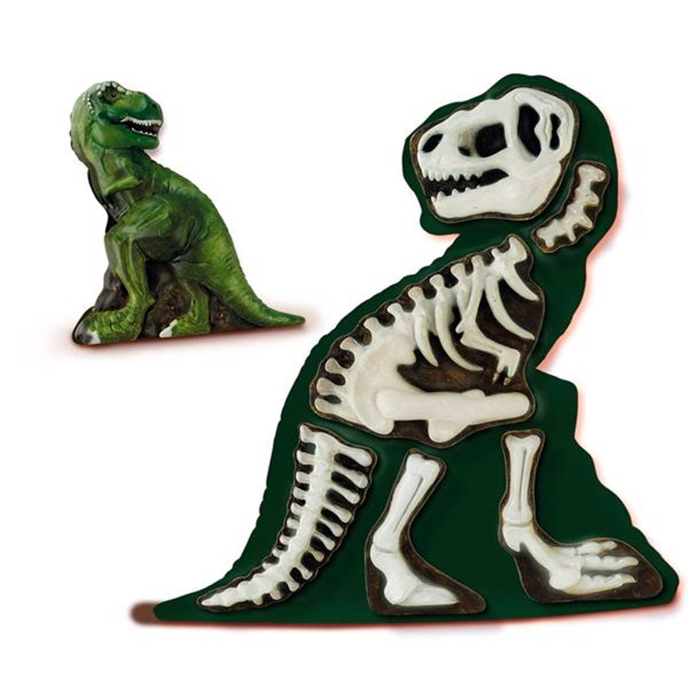 Køb SES Creative Støb og Mal T-Rex med Skelet