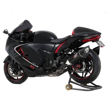 Silencieux Yoshimura R-11Sq Inox noir - Noir
