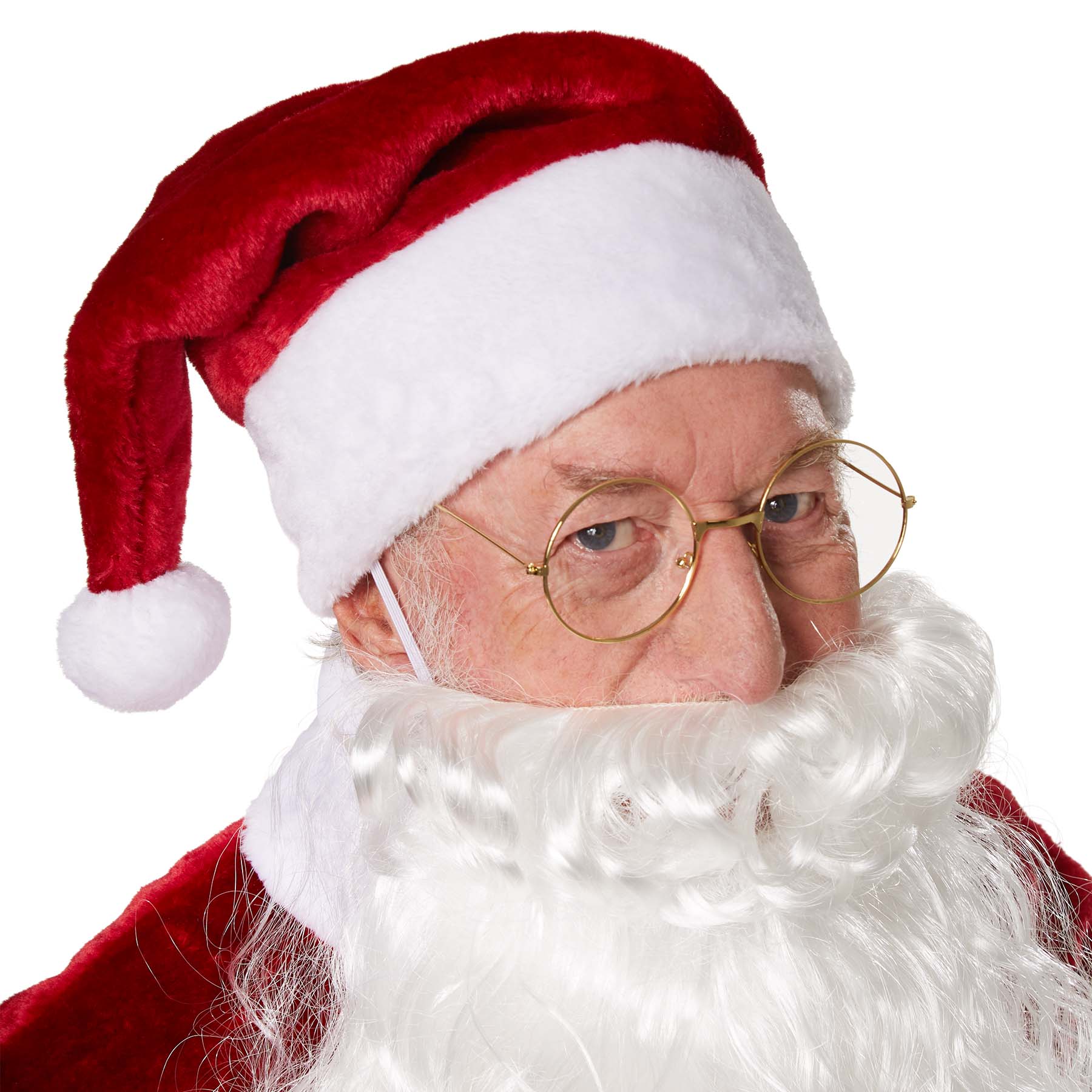 tectake® Weihnachtsmütze dunkelrot