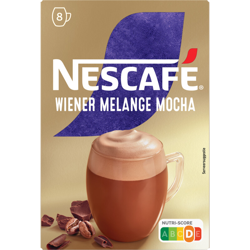 Nescafé Wiener melange mocha oploskoffie
