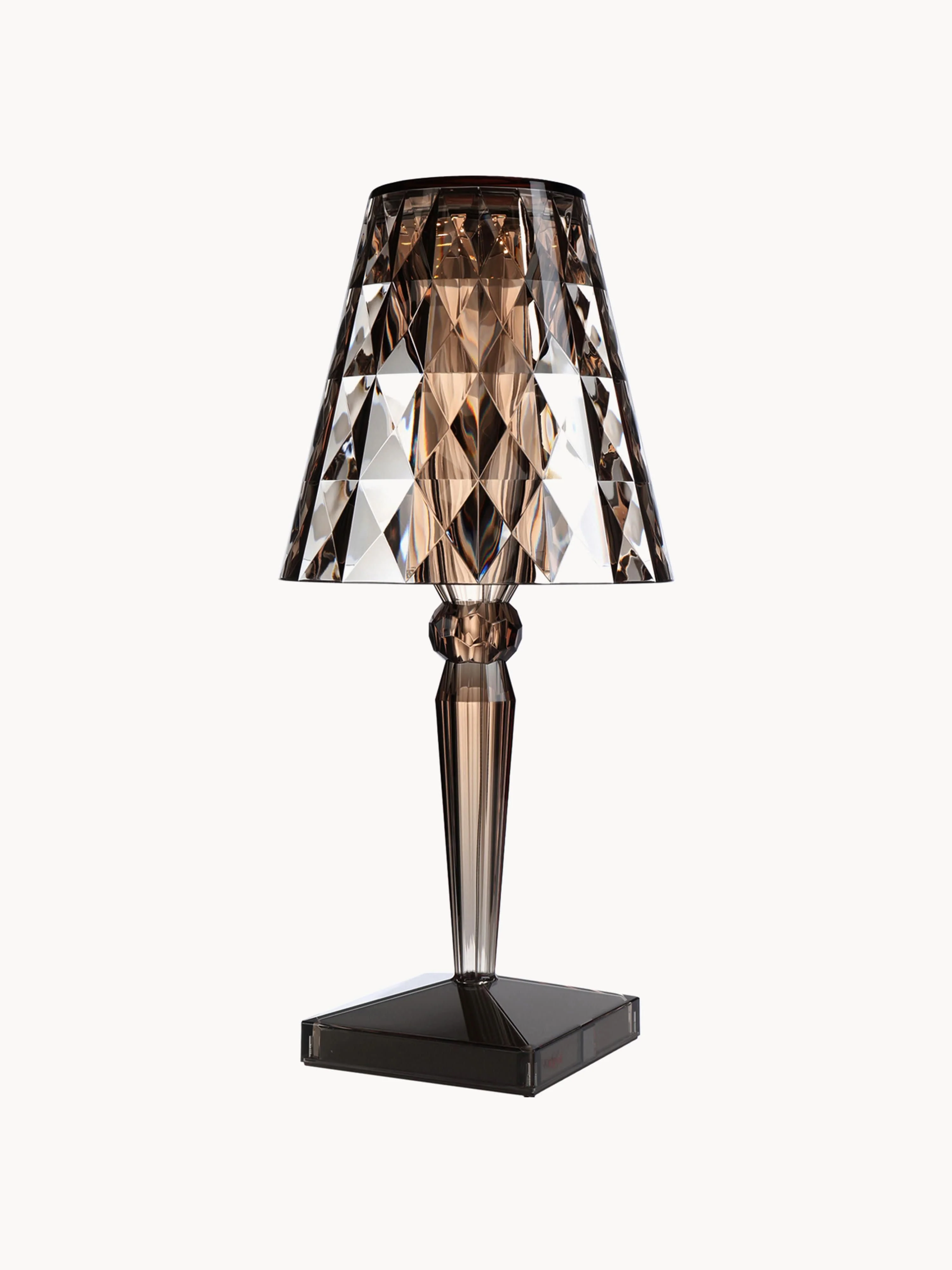 Mobiele dimbare LED-tafellamp Big Battery, H 37 cm