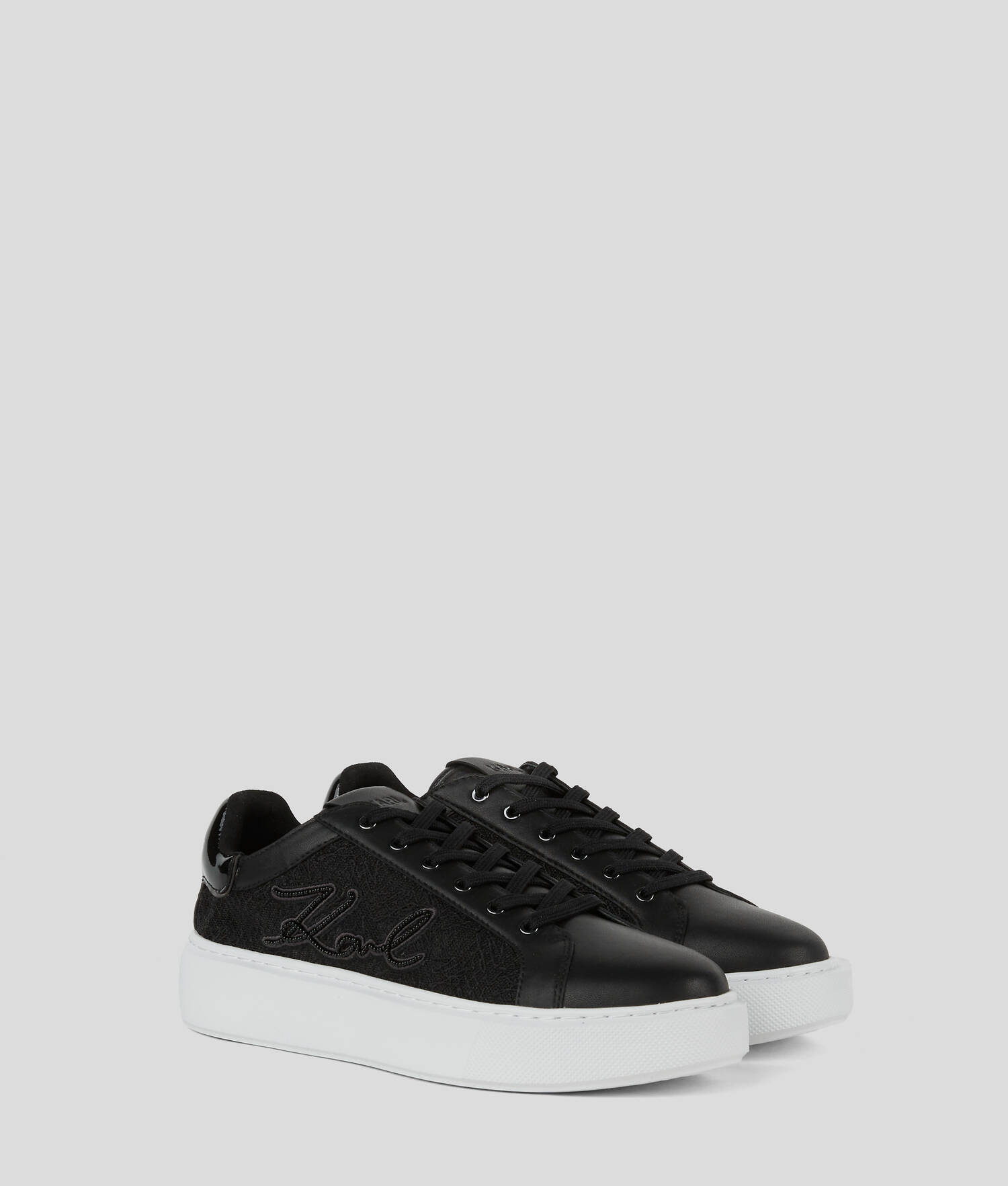 BASKETS À LACETS MAXI KUP AUTOGRAPH - Noir
