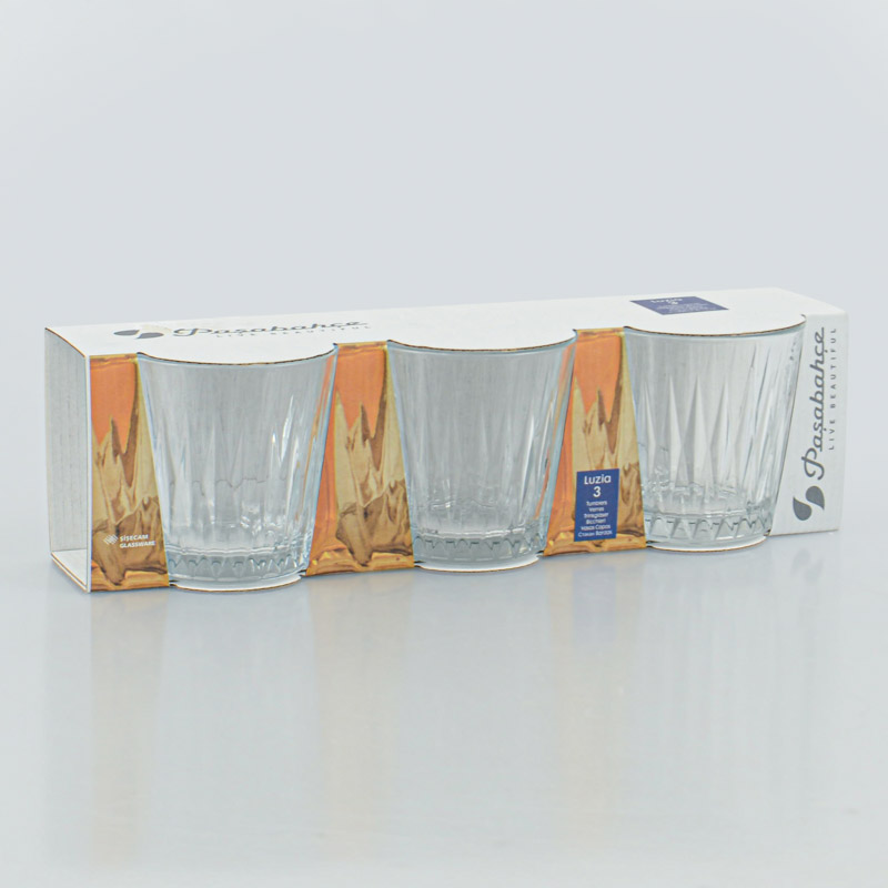 Lot de 3 verres 'Luzia'