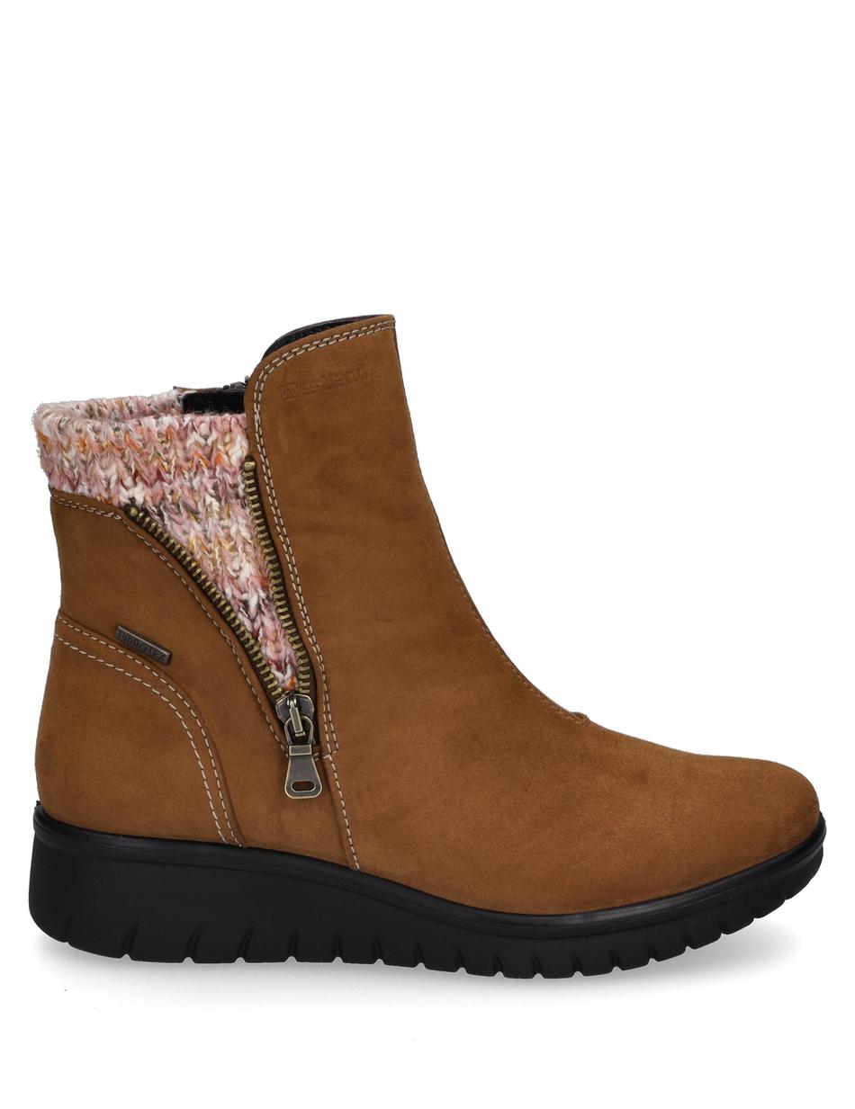 Stiefelette Calais 90, camel-kombi