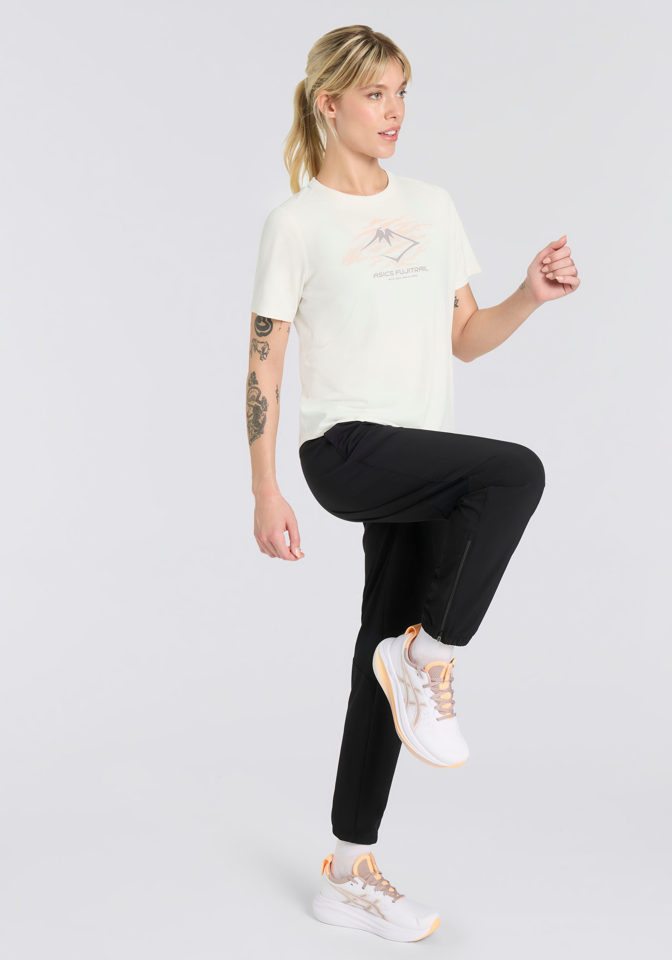 Asics Laufshirt »FUJITRAIL LOGO SS TOP«