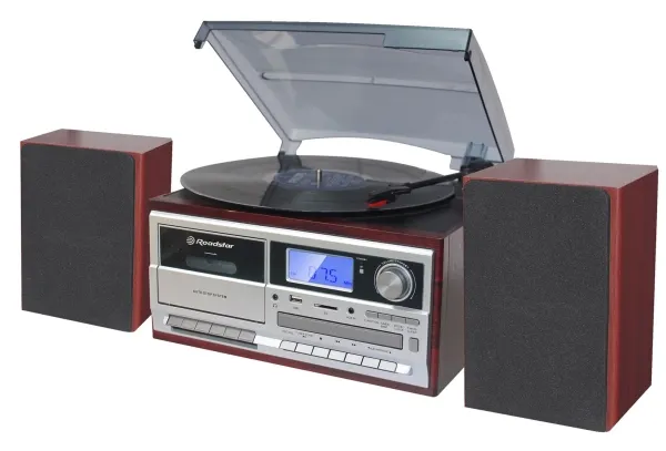 Roadstar HIF-8892EBT - Audiosystem - 2 x 4 Watt - kirsebærtræ