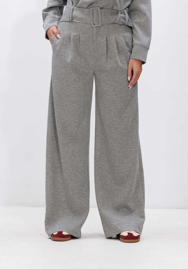 grijze co'couture broeken lance pleat ll sweatpant