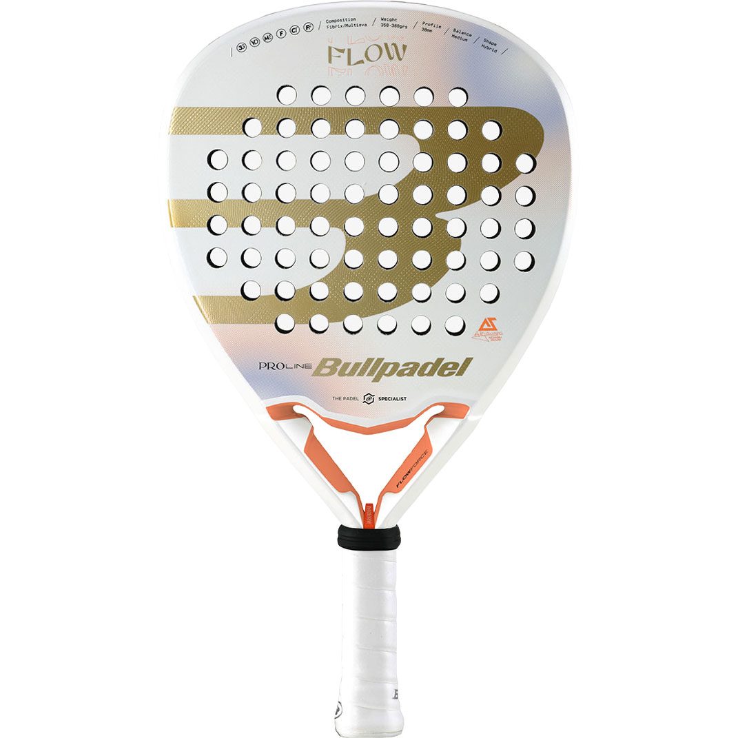bullpadel Flow 2024 Padelschläger weiß