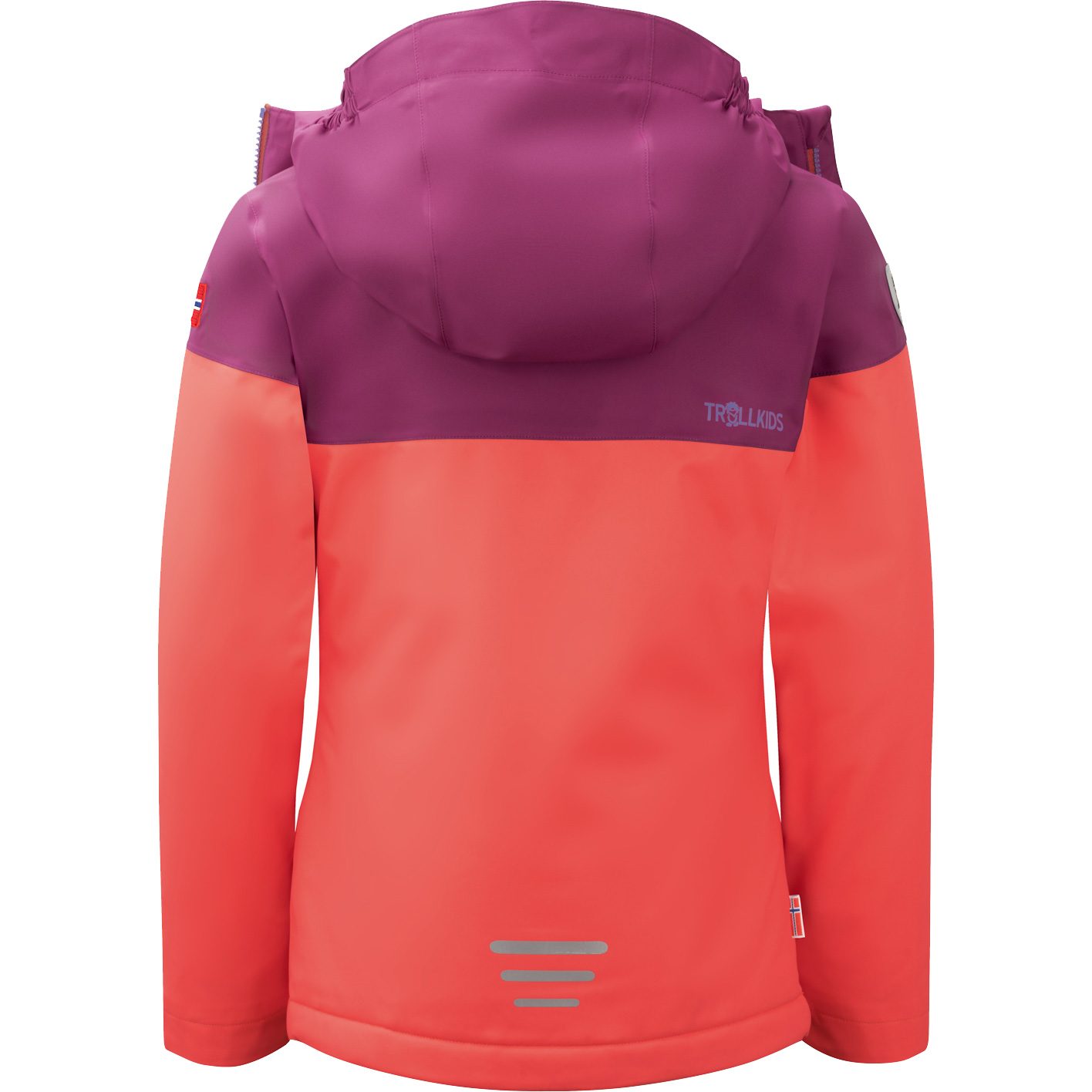 Trollkids Hallingdal Skijacke Mädchen radiant red