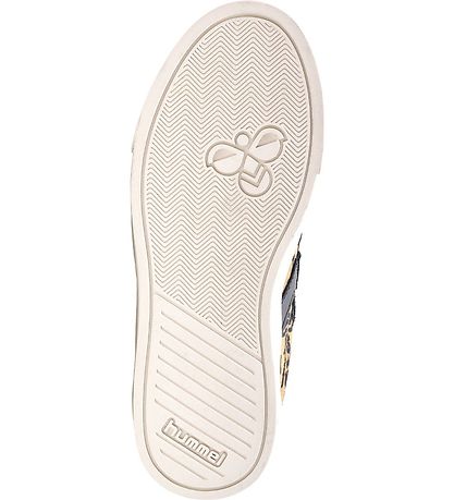 Hummel Schuhe - Slimmer Stadil Low Jr - Schwarz m. Leopard
