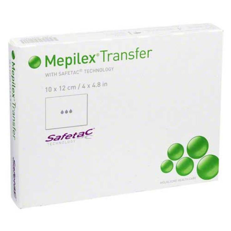 Mepilex Transfer Wundverband 10x12cm, 5 St