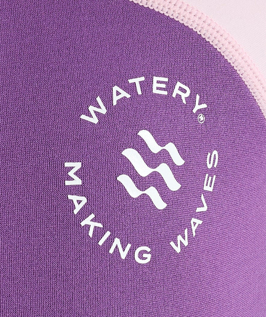 Watery UV våddragt til børn - Calypso Shorty - Atlantic Purple