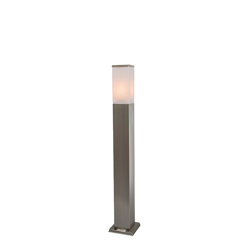 Smart buitenlamp 80 cm staal incl. Wifi P45 - Malios