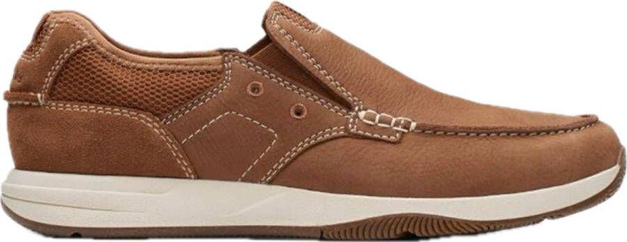 Clarks 26176975 heren instappers sportief (8 5) bruin