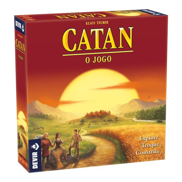 Devir Jogo Tabuleiro Catan - Descobrir os Segredos da Ilha
