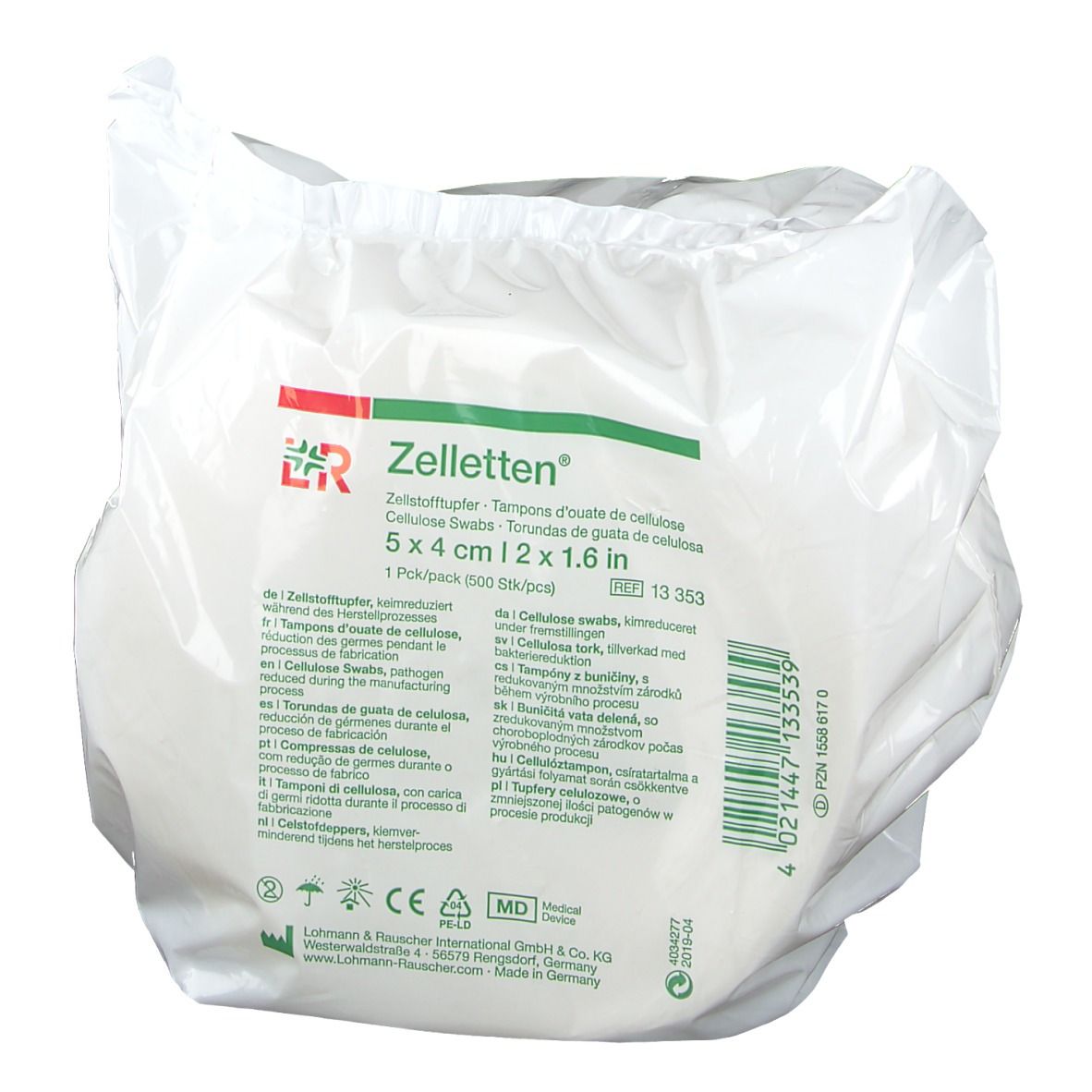 Lohmann & Rauscher Zelletten® 4 x5 cm