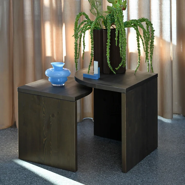 Karup Design - Combine Beistelltisch-Set, Kiefer natur (2er-Set)