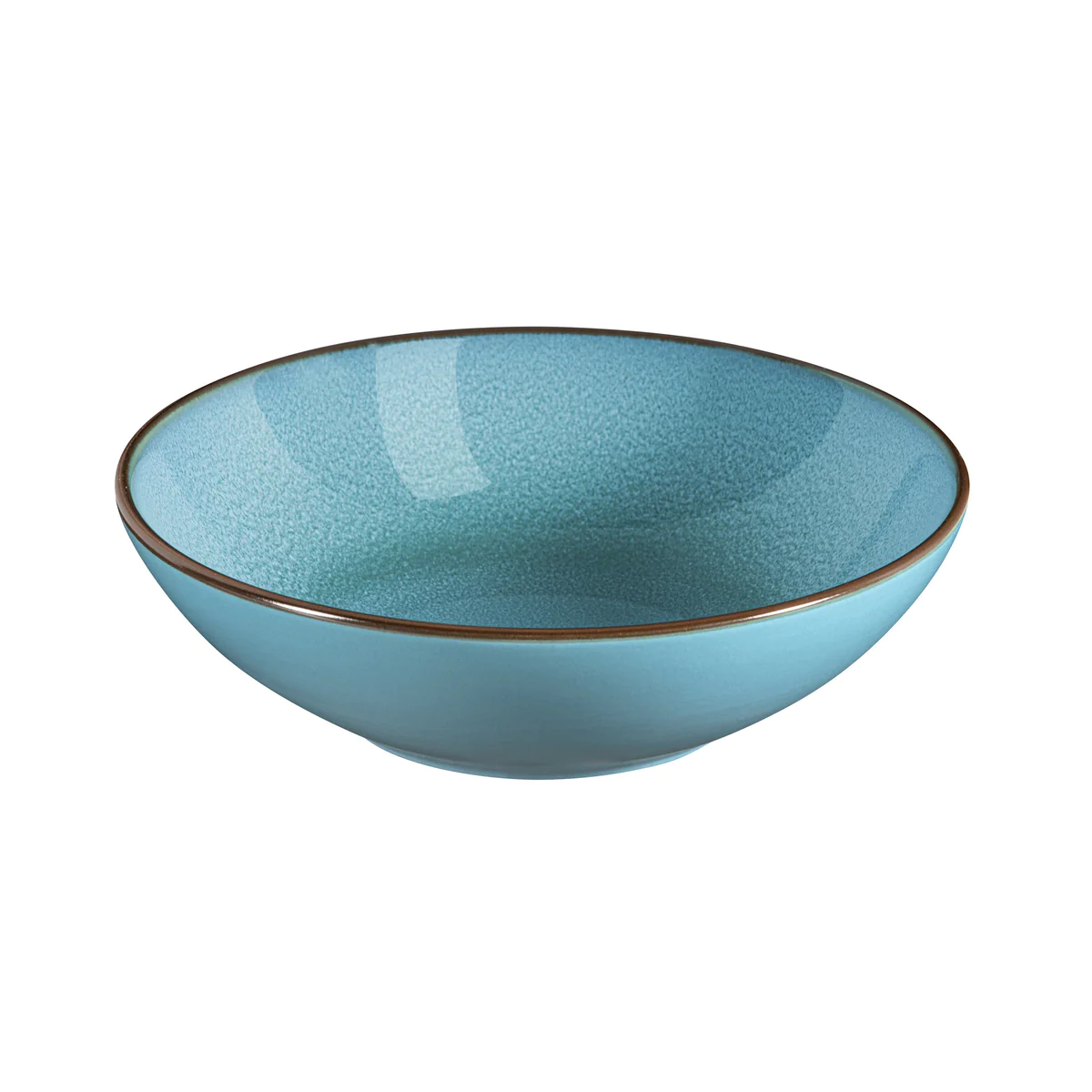 Feeling Turquoise - Assiette salade et pâtes 18 cm (lot de 6) Médard d