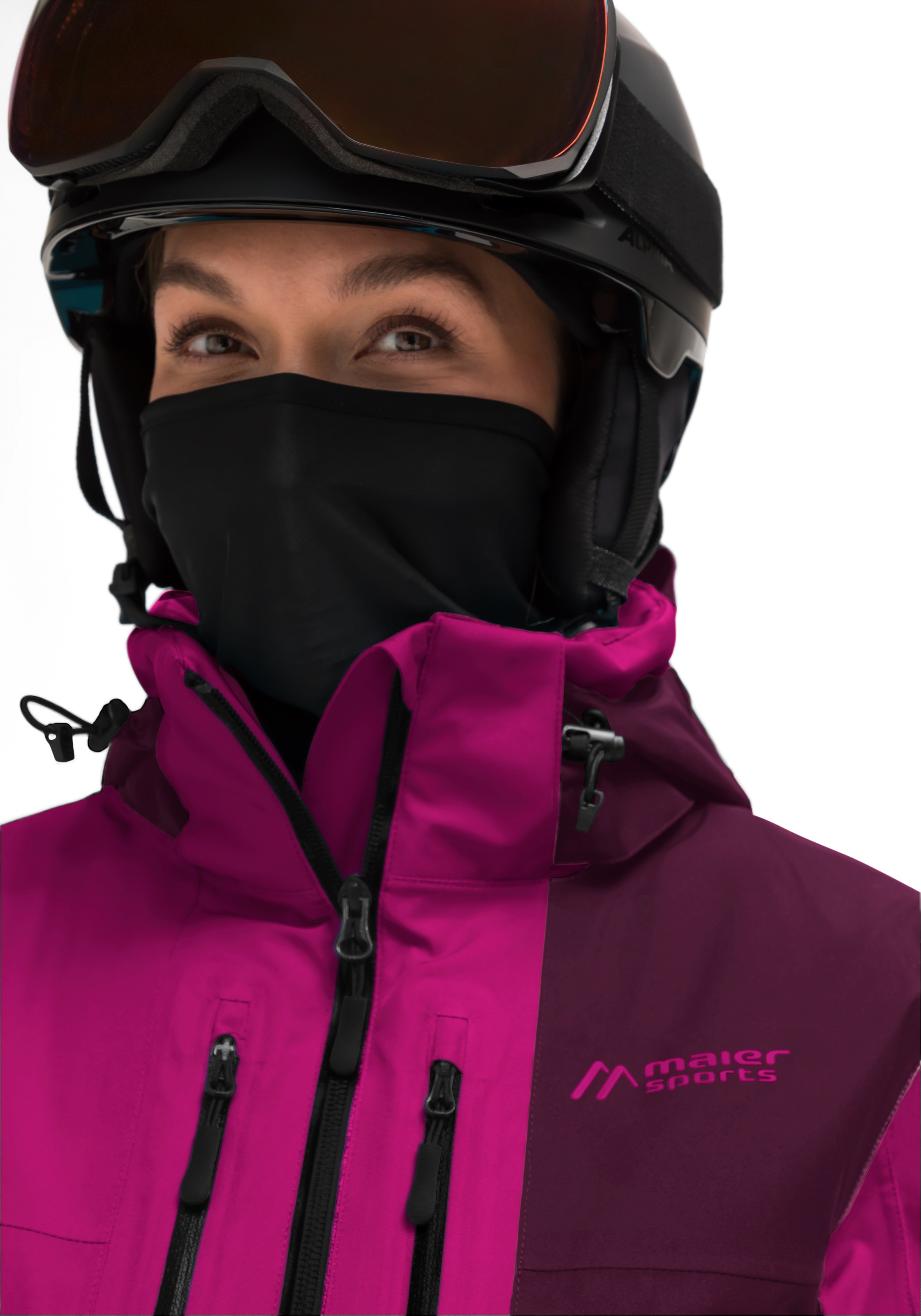 Maier Sports Skijacke »Manzaneda« Damen Winterjacke, wind- und wasserdicht, 4 RV-Taschen, Regular Fit