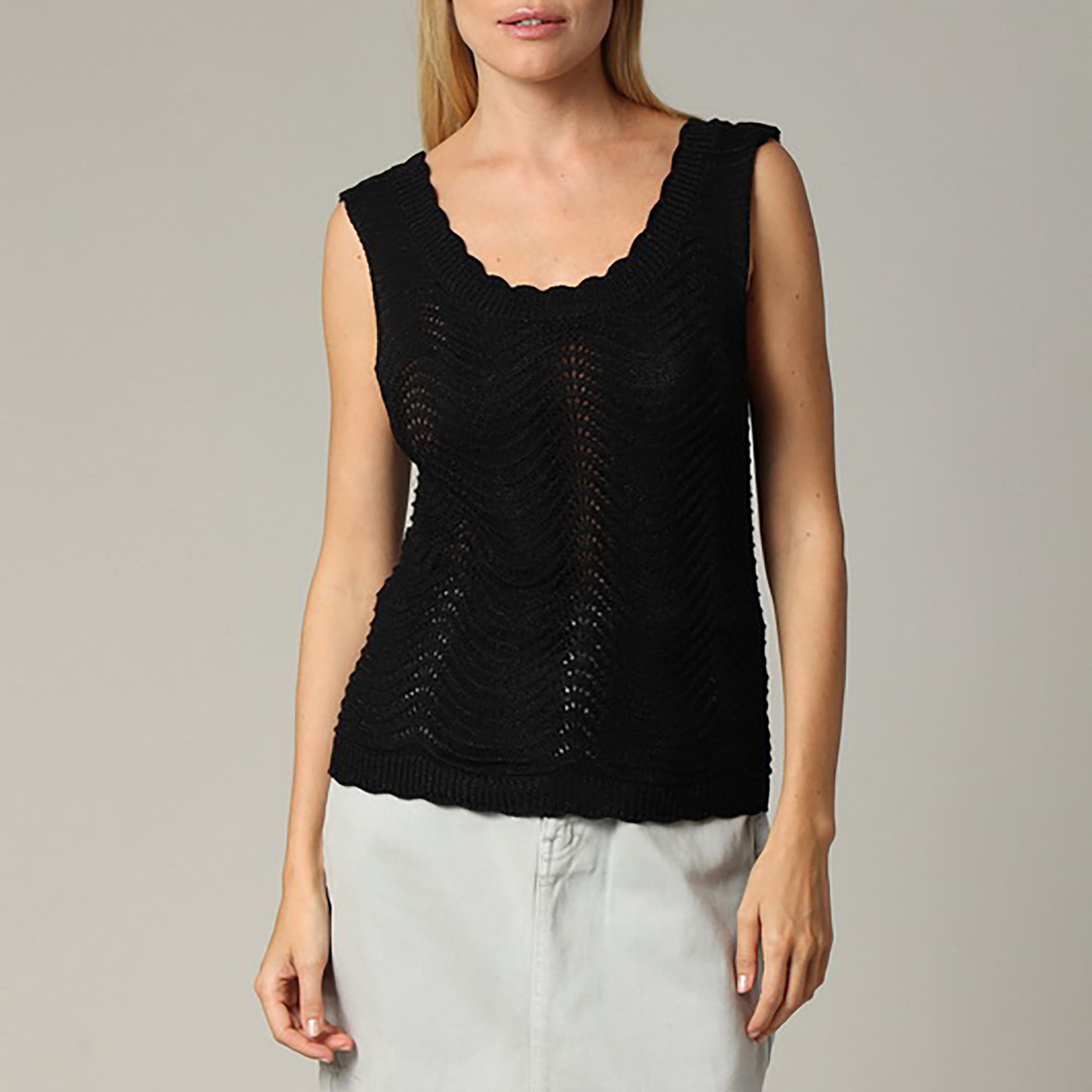 Top Femme noir