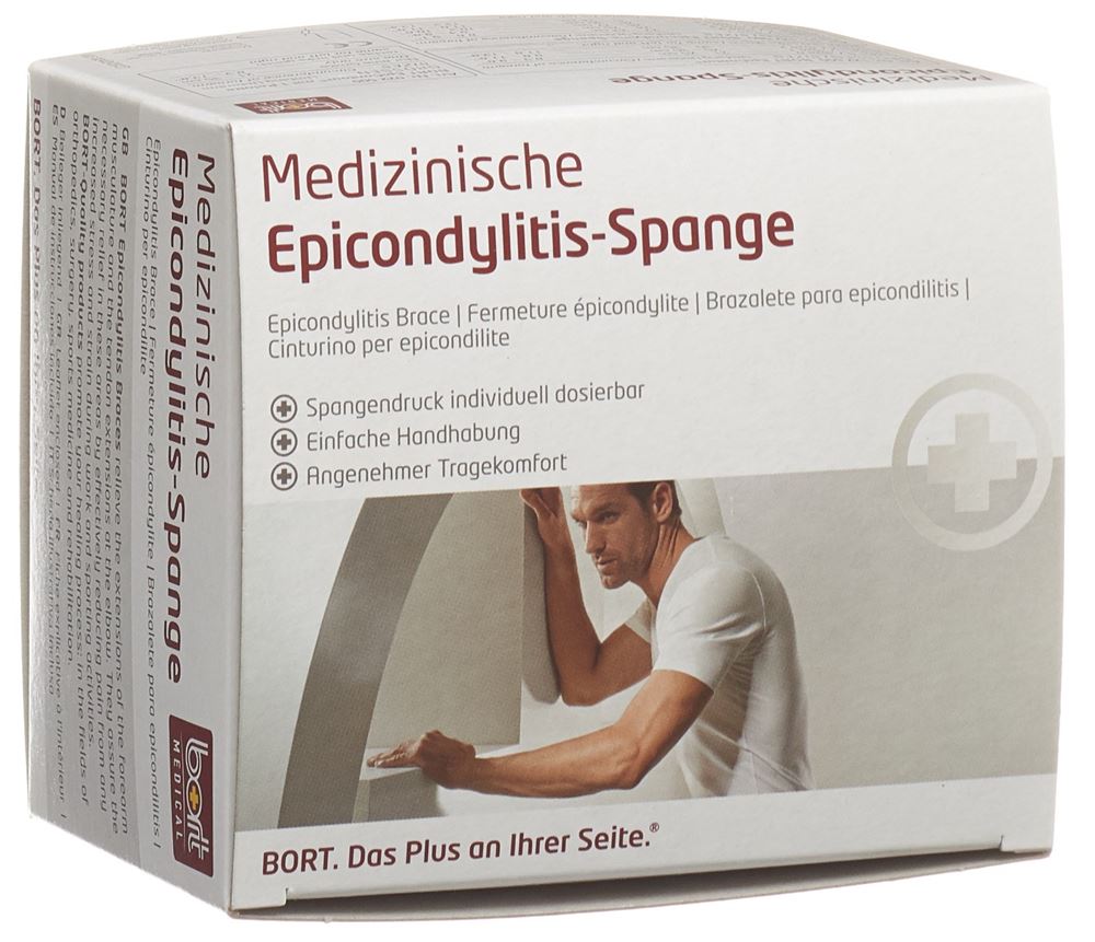 BORT Stabilo Epicondylitis Spange Gr1 silber 1 Stk