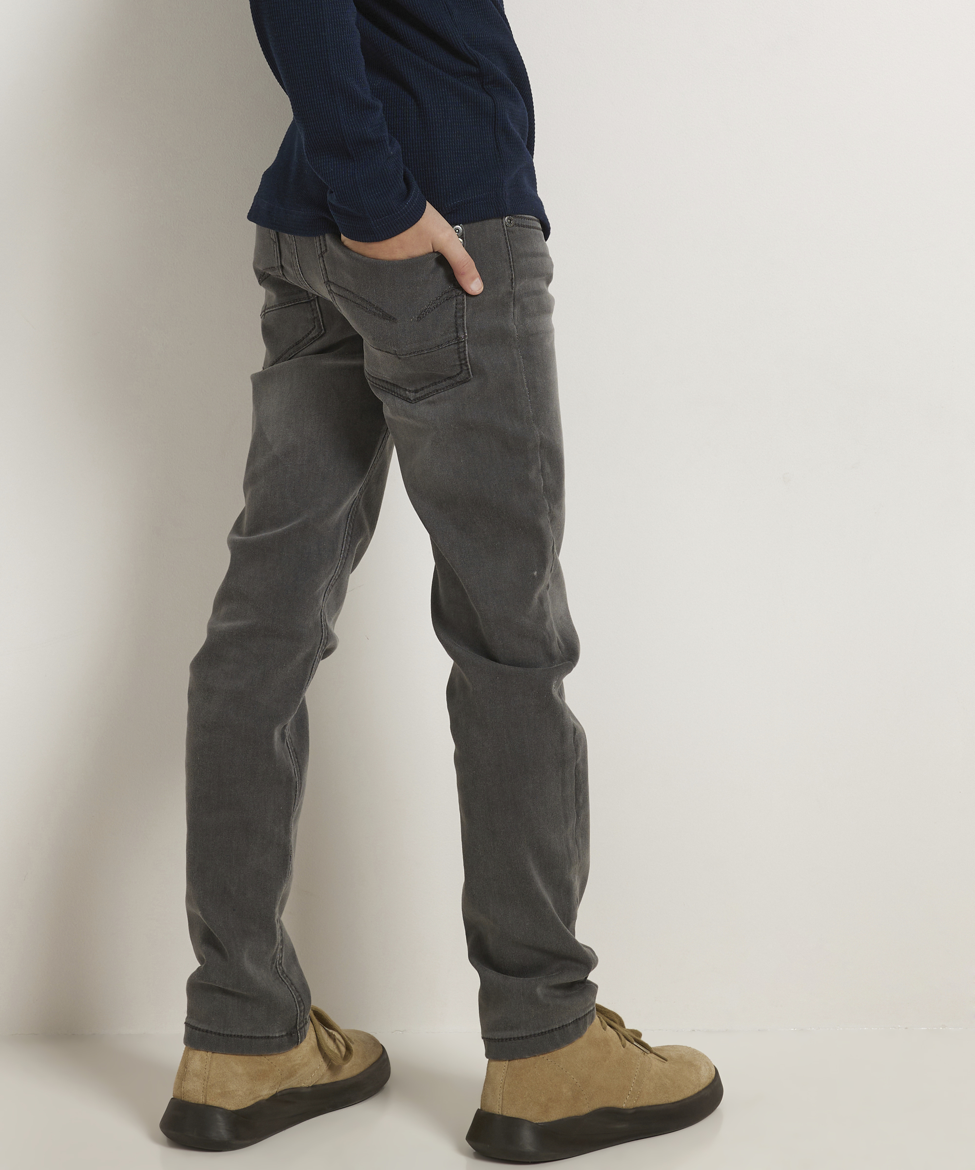 slim fit jogg jeans - grijs