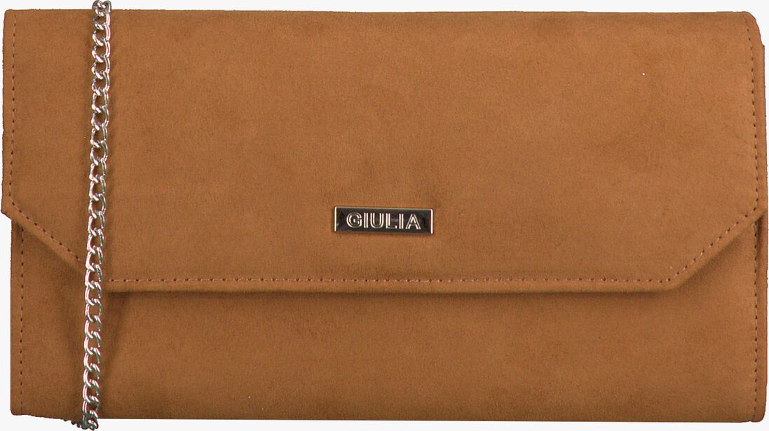 GIULIA cognac giulia clutch g.handbag