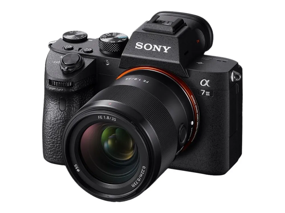 Sony SEL35F18F - Vidvinkel objektiv - 35 mm - f/1.8 FE - Sony E-mount - for Cinema Line; a VLOGCAM; a1; a1 II; a6700; a7 IV; a7C; a7C II; a7CR; a7R V; a7s III; a9 III