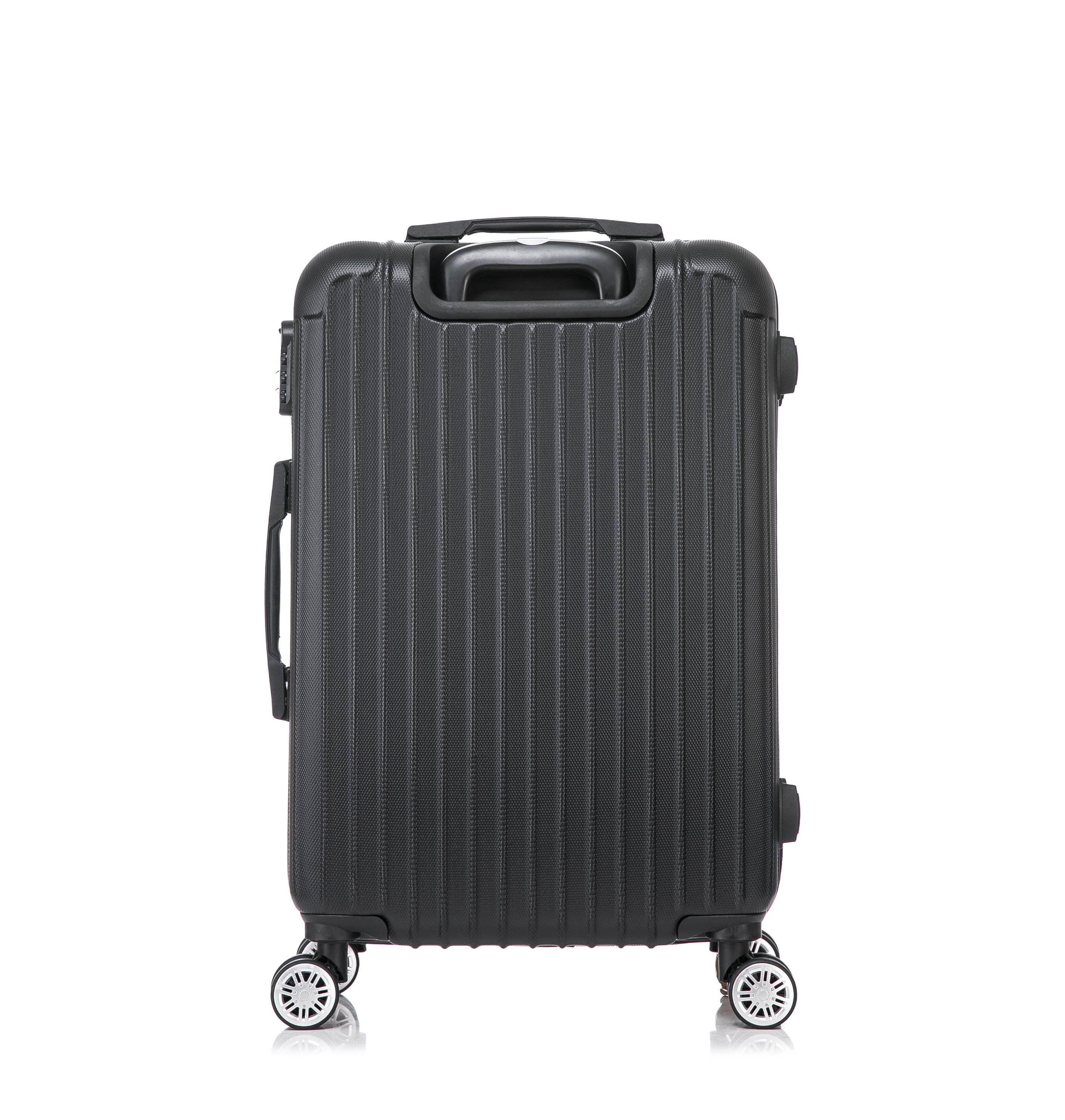 Reisekoffer Hartschalenkoffer LINN 3er Set schwarz