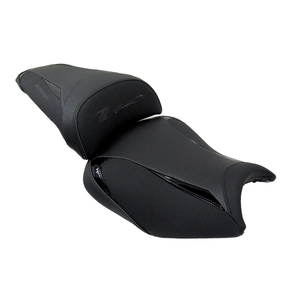 Bagster - Selle Ready Luxe série spéciale Kawasaki Z650 (2017-2019) Noir / Noir Brillant / Anthracite