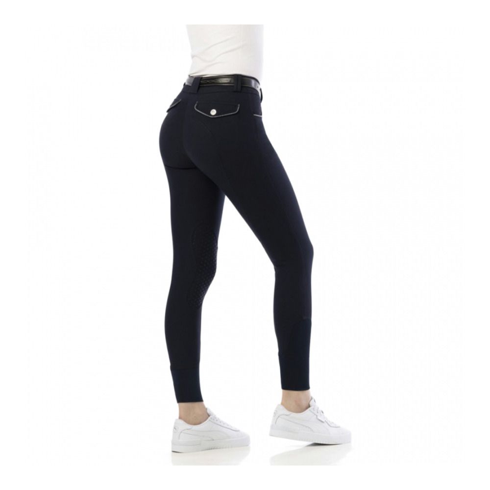 Equitheme BELINDA - Pantalon siliconé Femme marine