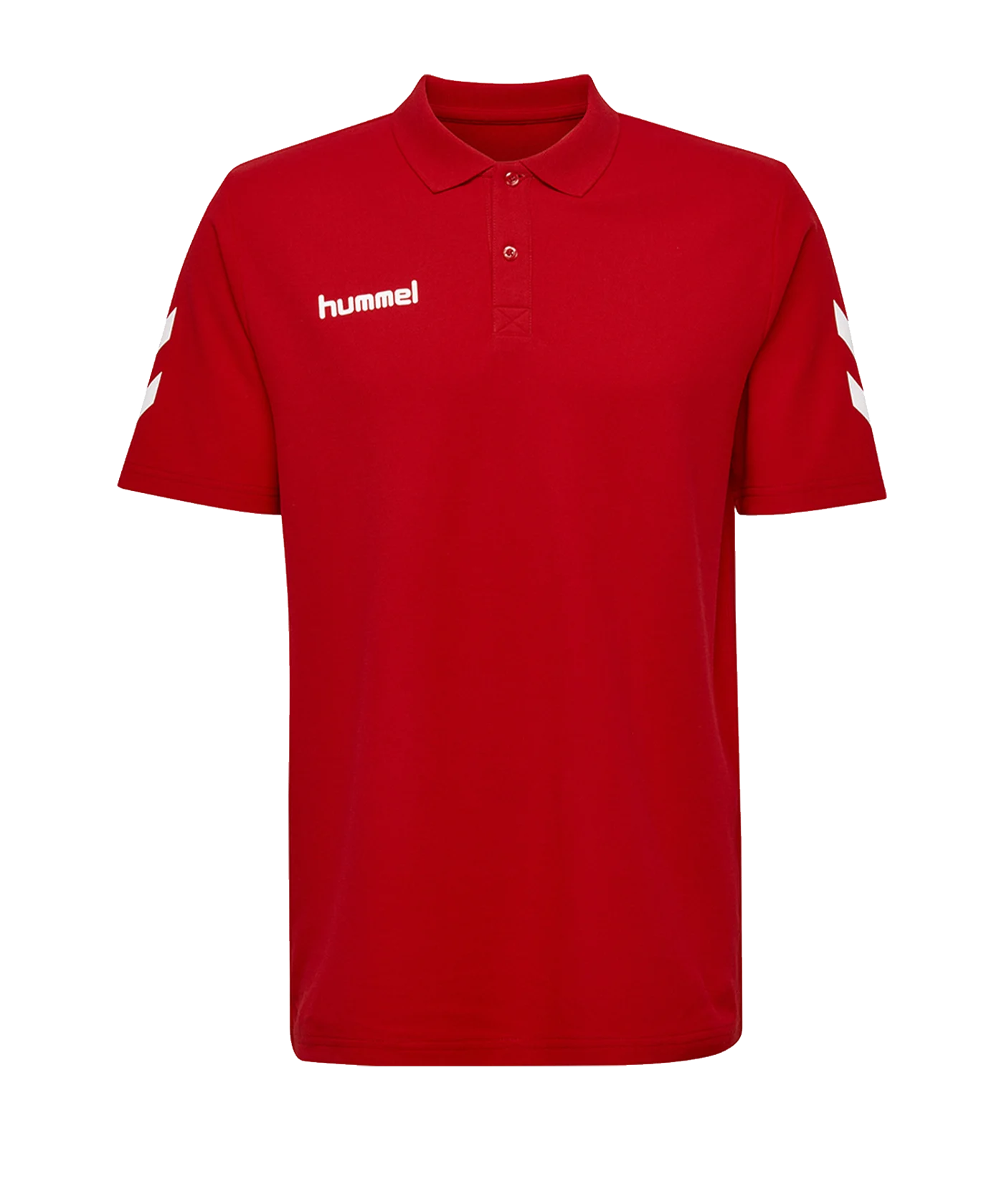Hummel Cotton Poloshirt Kids Rot F3062