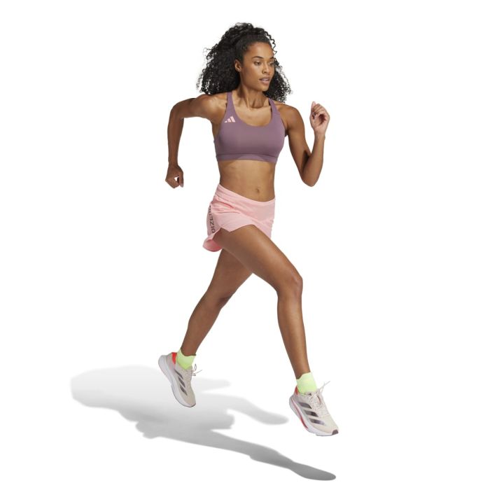 adidas Dame BH Adizero Medium-Support Bra Lilla