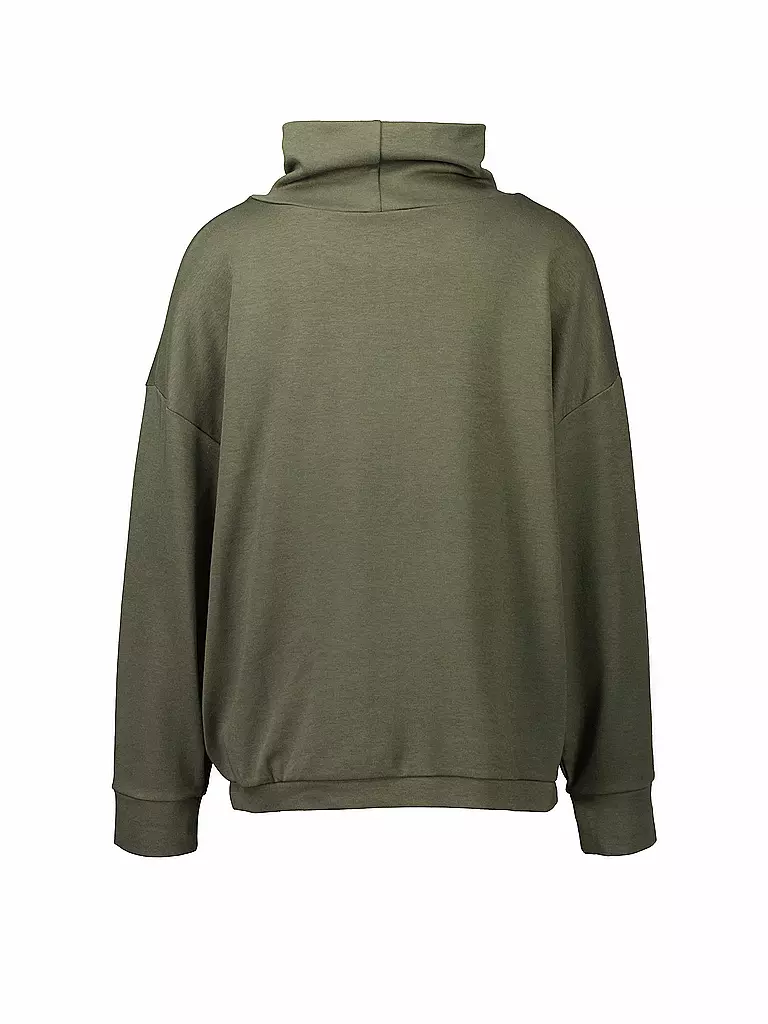 BETTER RICH Rollkragenshirt Boxy Fit GATES olive