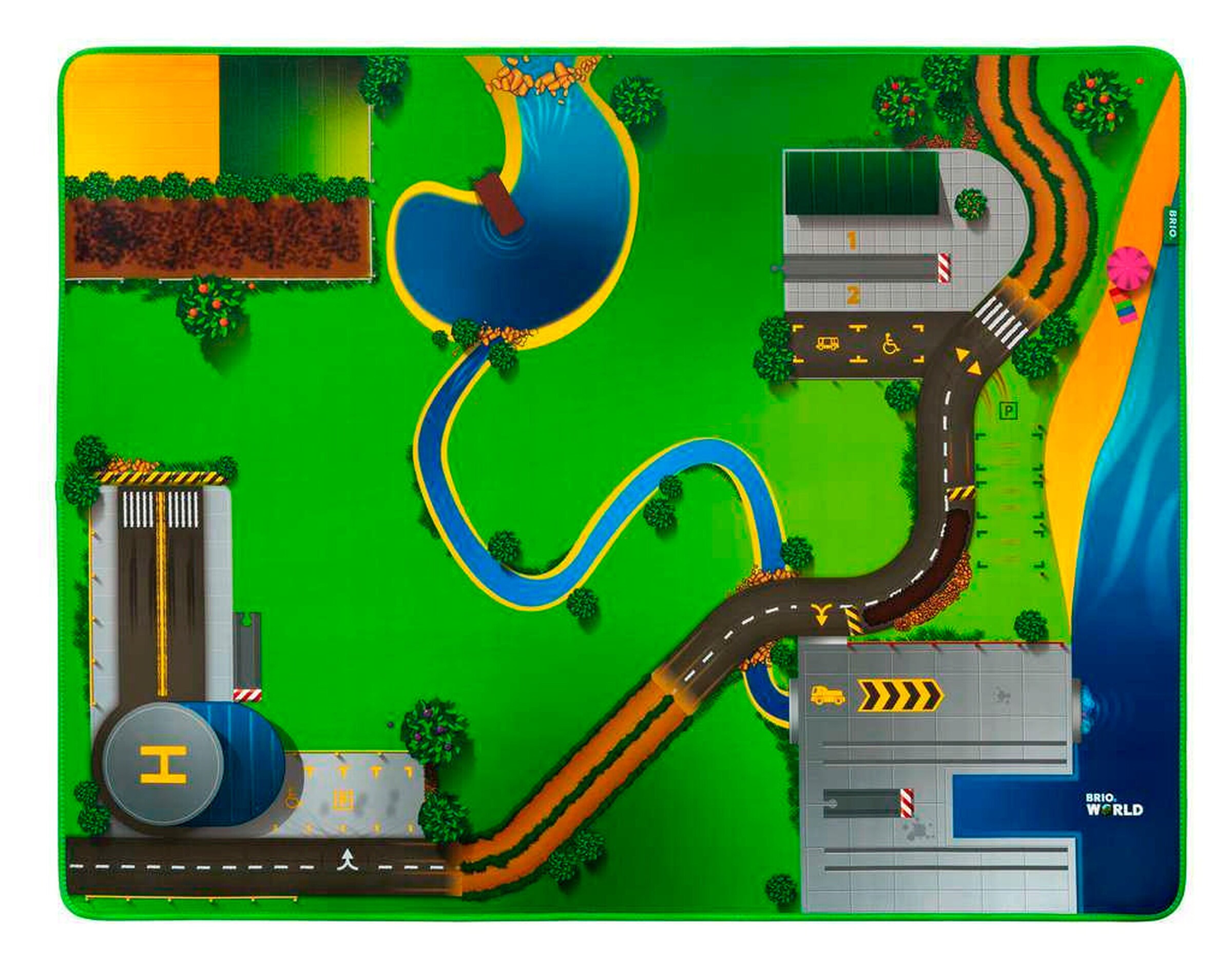 BRIO Eisenbahn-Spielmatte
