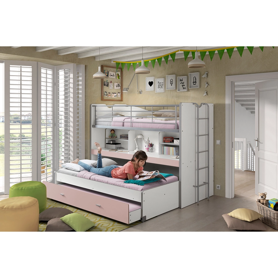 VIPACK Etagenbett Bonny rosa