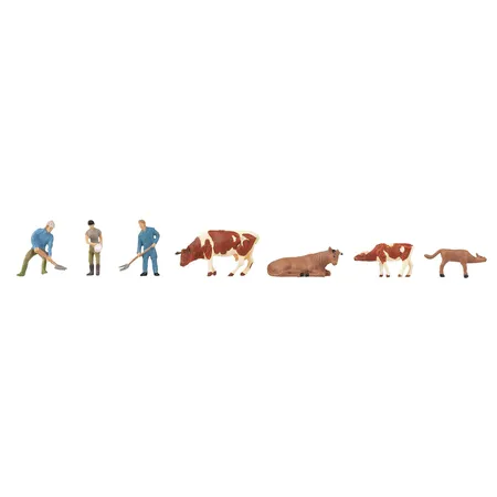 Faller 151673 - Landwirte und Kühe