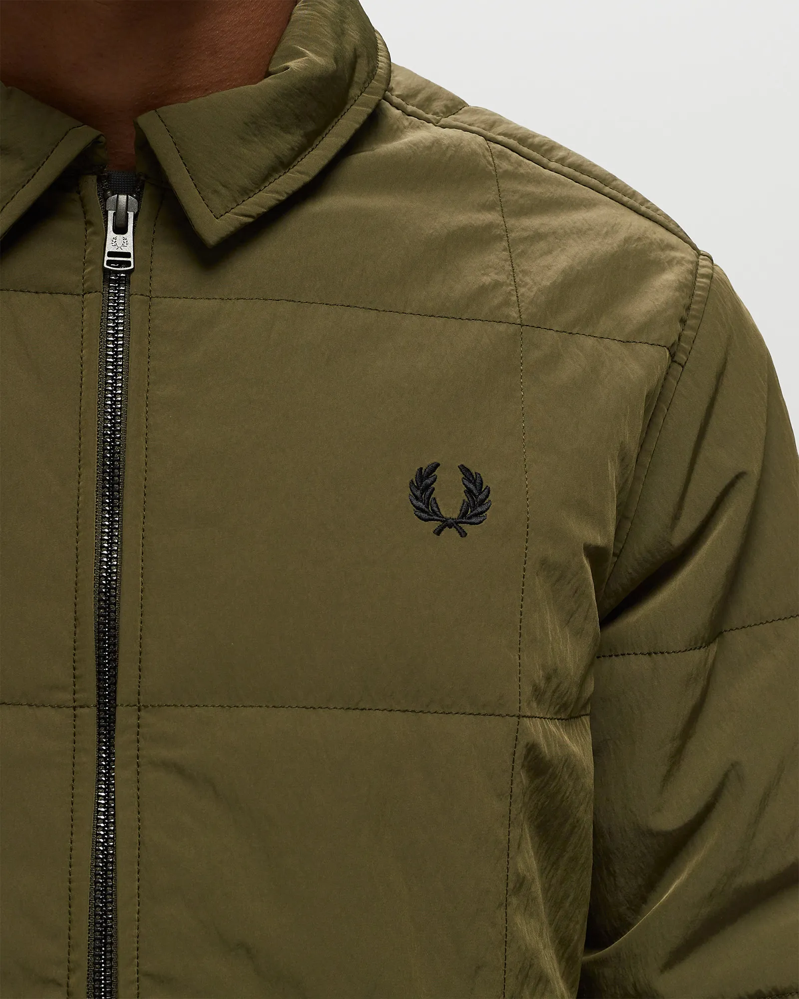 Fred Perry QUILTED OVERSHIRT