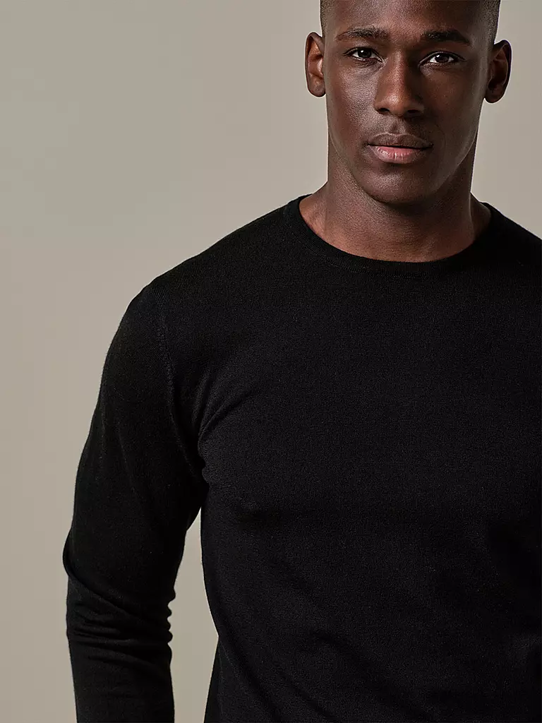 PROFUOMO Pullover schwarz