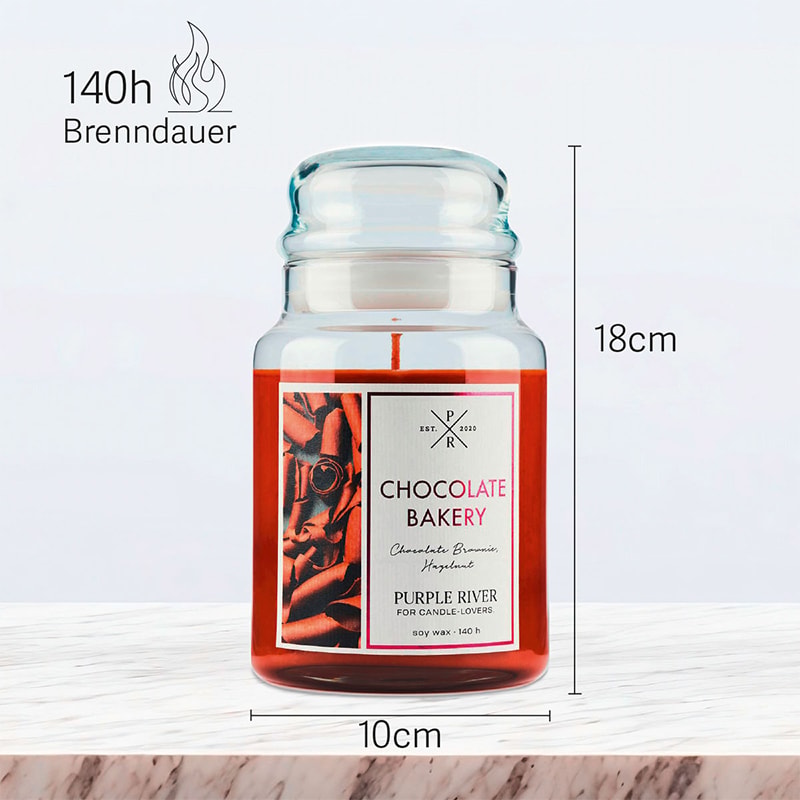 Bougie parfumée - Chocolate Bakery - Caramel & lait - 623 g