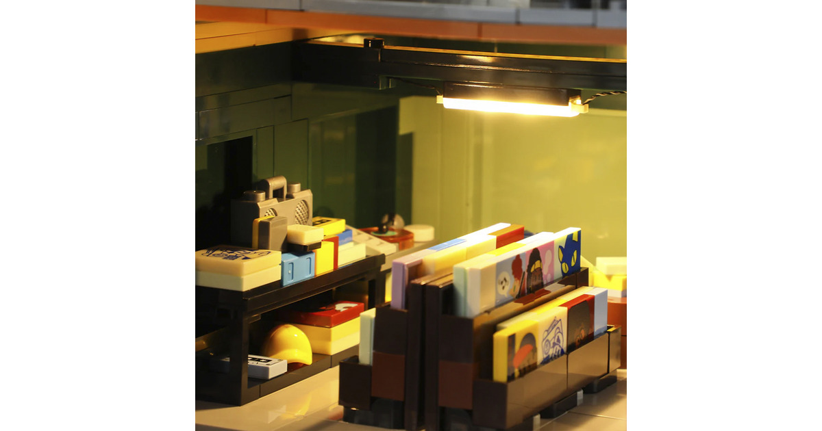 LumibricksStreet Fusion - Record Store Constructiespeelgoed  (F9058)